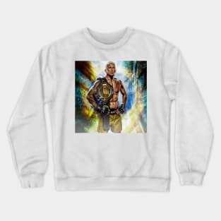 Charles Oliveira "do bronx" Poster Crewneck Sweatshirt